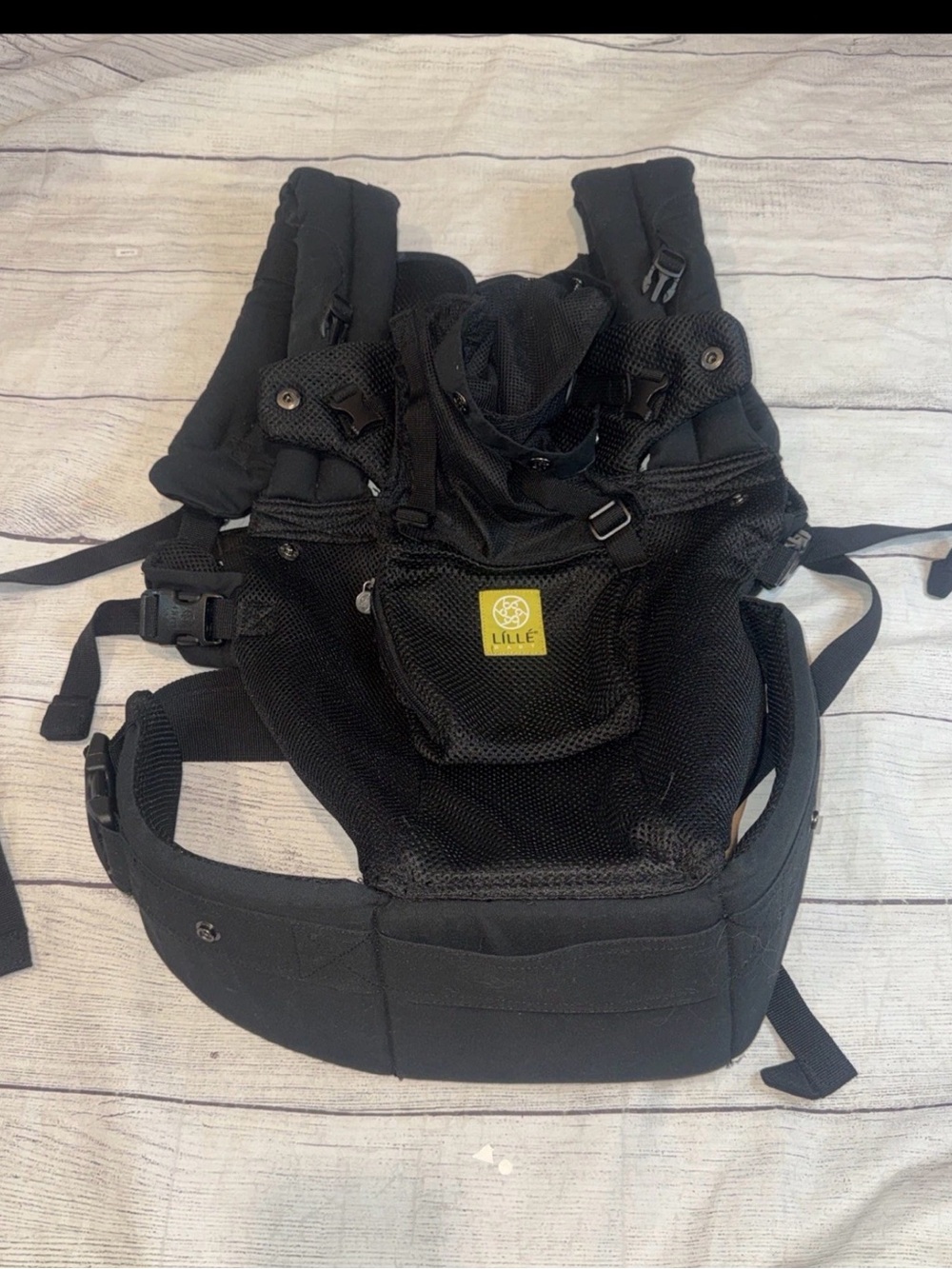 LÍLLÉbaby 3-in-1 Ergonomic CarryOn Airflow Toddler Carrier (Black) baby